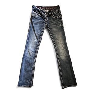 Rock Revival Jeans Bianca Boot RJE81703L Women's Bootcut Flap Pocket - Size 25